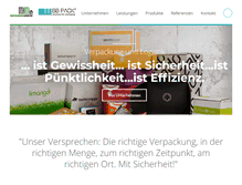 Tablet Screenshot of bbpack.de